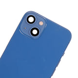 Replacement Back Housing W/ Small Parts Compatible with Apple iPhone 13 (US Version) (Used OEM Pull: Grade C) (Blue)