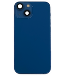 Replacement Back Housing W/ Small Parts Compatible with Apple iPhone 13 Mini (US Version) (Used OEM Pull: Grade C) (Blue)