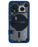 Replacement Back Housing W/ Small Parts Compatible with Apple iPhone 13 Mini (US Version) (Used OEM Pull: Grade C) (Blue)
