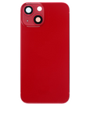 Replacement Back Housing W/ Small Parts Compatible with Apple iPhone 13 Mini (US Version) (Used OEM Pull: Grade A) (Red)