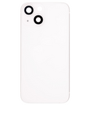 Replacement Back Housing W/ Small Parts Compatible with Apple iPhone 13 Mini (US Version) (Used OEM Pull: Grade B) (Starlight)
