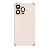 Replacement Back Housing W/ Small Parts Compatible with Apple iPhone 13 Pro (US Version) (Used OEM Pull: Grade C) (Gold)