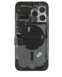 Replacement Back Housing W/ Small Parts Compatible with Apple iPhone 13 Pro (US Version) (Used OEM Pull: Grade C) (Graphite)