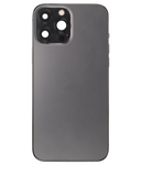 Replacement Back Housing W/ Small Parts Compatible with Apple iPhone 13 Pro (US Version) (Used OEM Pull: Grade A) (Graphite)