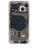 Replacement Back Housing W/ Small Parts Compatible with Apple iPhone 13 (US Version) (Used OEM Pull: Grade B) (Pink)
