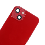 Replacement Back Housing W/ Small Parts Compatible with Apple iPhone 13 (US Version) (Used OEM Pull: Grade C) (Red)