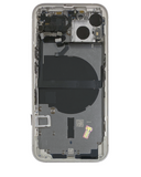 Replacement Back Housing W/ Small Parts Compatible with Apple iPhone 13 (US Version) (Used OEM Pull: Grade A) (Starlight)