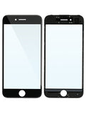 Replacement Glass With Frame & OCA Pre-Installed Compatible with Apple iPhone 7 (Black) (Premium / 3 in 1) (2 Pack)