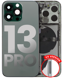Replacement Back Housing W/ Small Parts Compatible with Apple iPhone 13 Pro (US Version) (Used OEM Pull: Grade C) (Alpine Green)