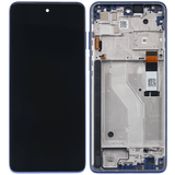 Replacement LCD Assembly With Frame Compatible with Motorola Moto G Stylus 4G (XT2211 / 2022) (Refurbished) (Twilight Blue)