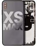 Replacement Back Housing W/ Small Components Pre-Installed Compatible with Apple iPhone XS Max (Used OEM Pull: Grade B) (Space Gray)