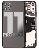 Replacement Back Housing W/ Small Components Pre-Installed Compatible with Apple iPhone 11 Pro Max (Used OEM Pull: Grade B) (Space Gray)