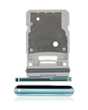 Replacement Dual Sim Card Tray Compatible with Samsung Galaxy S20 FE 5G (Cloud Mint)