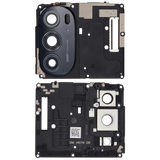 Replacement Antenna Cover with Back Camera Lens Compatible with Motorola Moto Edge Plus / Edge 30 Pro (XT2201-1/4) / Edge X30 5G (XT2201 -2/6 /2022) (Black)