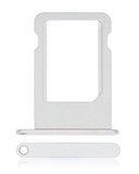 Replacement Sim Card Tray Compatible with Apple iPhone 5S / SE (2016) (Silver)