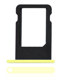 Replacement Sim Card Tray Compatible with Apple iPhone 5C (Yellow)