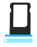 Replacement Sim Card Tray Compatible with Apple iPhone 5C (Blue)