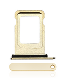 Replacement Single Sim Card Tray Compatible with Apple iPhone 12 Pro / 12 Pro Max / 13 Pro / 13 Pro Max (Gold)