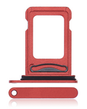 Replacement Dual Sim Card Tray Compatible with Apple iPhone 13 (Red)