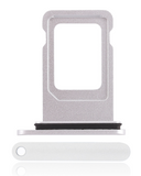 Replacement Dual Sim Card Tray Compatible with Apple iPhone XR (White)