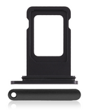 Replacement Dual Sim Card Tray Compatible with Apple iPhone XR (Black)