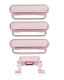 Replacement Hard Buttons (Power / Volume / Switch) Compatible with Apple iPhone 6S Plus (Rose Gold)
