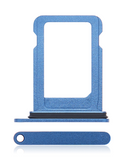 Replacement Single Sim Card Tray Compatible with Apple iPhone 13 Mini (Blue)