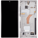 Replacement OLED Assembly With Frame Compatible with Samsung Galaxy S22 Ultra 5G (US & International Version) (Refurbished) (Phantom White)
