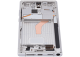 Replacement OLED Assembly With Frame Compatible with Samsung Galaxy S22 Ultra 5G (US & International Version) (Refurbished) (Phantom White)