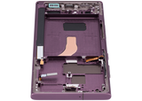 Replacement OLED Assembly With Frame Compatible with Samsung Galaxy S22 Ultra 5G (US & International Version) (Refurbished) (Burgundy)