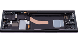 Replacement OLED Assembly With Frame Compatible with Samsung Galaxy S22 Ultra 5G (Service Pack) (Phantom Black)