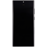 Replacement OLED Assembly With Frame Compatible with Samsung Galaxy S22 Ultra 5G (Service Pack) (Graphite / Sky Blue / Red)