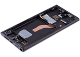Replacement OLED Assembly With Frame Compatible with Samsung Galaxy S22 Ultra 5G (US & International Version) (Refurbished) (Phantom Black)