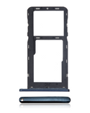 Replacement Single Sim Card Tray Compatible with Motorola Moto G7 Power (XT1955 / 2019) / G7 Supra (XT1955-5 / 2019) (US Version) (Marine Blue)