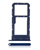 Replacement Single Sim Card Tray Compatible with Motorola Moto G8 (XT2045-1 / 2020) (Capri Blue)