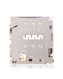 Replacement Sim Card Reader Compatible with Motorola Droid Turbo (XT1254 / XT1225 / 2014) (Soldering Required)