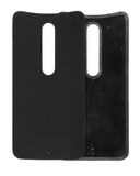 Replacement Back cover Glass Compatible with Motorola Moto X Style (XT1572 / 2015) (Black)