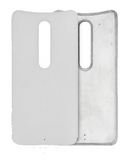 Replacement Back cover Glass Compatible with Motorola Moto X Style (XT1572 / 2015) (White)