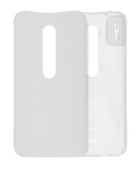 Replacement Back cover Glass Compatible with Motorola Moto G3 (XT1540 / 2015) (White)