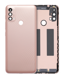 Replacement Back cover Glass Compatible with Motorola Moto E40 (XT2159 / 2021) (Pink Clay)