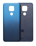 Replacement Back cover Glass Compatible with Motorola Moto G Play (XT2093 / 2021) (Misty Blue)