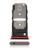 Replacement Single Sim Card Tray Compatible with Motorola Edge Plus 5G (XT2061 / 2020) (Smokey Sangria)