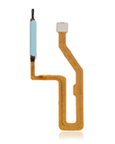Replacement Fingerprint Reader With Flex Cable Compatible with LG K42 / K52 / K62 (Blue)