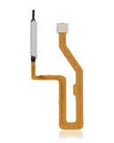 Replacement Fingerprint Reader With Flex Cable Compatible with LG K42 / K52 / K62 (Silver)