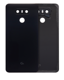 Replacement Back cover Glass With Adhesive Pre-Installed Compatible with LG G6 (Astro Black)