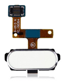 Replacement Home Button With Flex Cable Compatible with Samsung Galaxy Tab S2 8.0" (T715 / T719) (2015) (White)