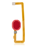 Replacement Fingerprint Reader With Flex Cable Compatible with Samsung Galaxy A10s (A107 / 2019) (Red)