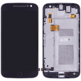 Replacement LCD Assembly With Frame Compatible with Motorola Moto G4 Plus (XT1644 / 2016) (Genuine OEM) (Black)