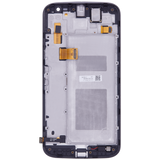 Replacement LCD Assembly With Frame Compatible with Motorola Moto G4 Plus (XT1644 / 2016) (Genuine OEM) (Black)