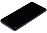 Replacement LCD Assembly With Frame Compatible with Motorola Moto G Power (XT2041/ 2020) (Genuine OEM) (Smoke Black)